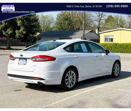 2017 Ford Fusion for sale is a White 2017 Ford Fusion Car for Sale in Boise ID