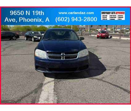 2014 Dodge Avenger for sale is a Blue 2014 Dodge Avenger Car for Sale in Phoenix AZ