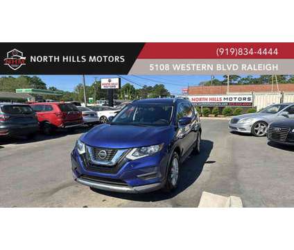 2018 Nissan Rogue for sale is a Blue 2018 Nissan Rogue Car for Sale in Raleigh NC