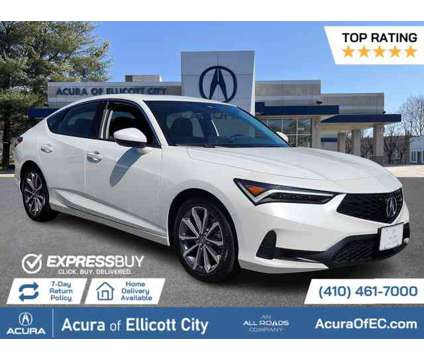 2024 Acura Integra INTEGRA is a Silver, White 2024 Acura Integra Car for Sale in Ellicott City MD