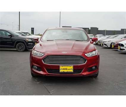 2016 Ford Fusion Energi Titanium is a Red 2016 Ford Fusion Energi Titanium Car for Sale in Georgetown TX