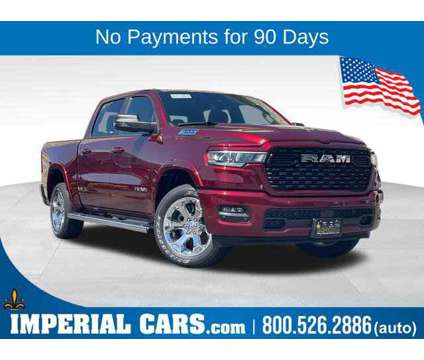 2025 Ram 1500 Big Horn is a Red 2025 RAM 1500 Model Big Horn Truck in Mendon MA