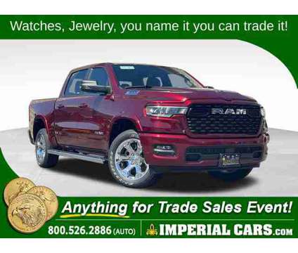 2025 Ram 1500 Big Horn is a Red 2025 RAM 1500 Model Big Horn Truck in Mendon MA