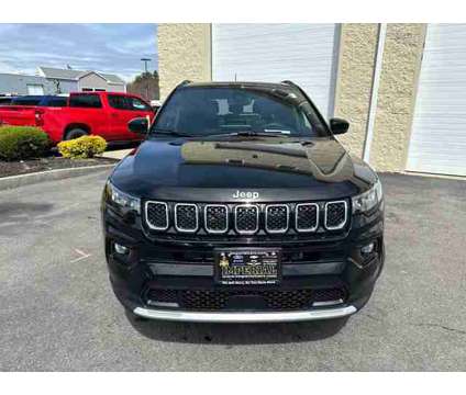 2024 Jeep Compass Limited is a Black 2024 Jeep Compass Limited SUV in Mendon MA