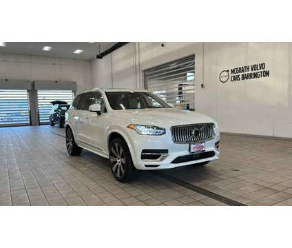 2024 Volvo XC90 Recharge Plug-In Hybrid Ultimate Bright Theme is a White 2024 Volvo XC90 3.2 Trim Hybrid in Barrington IL