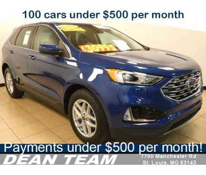 2021 Ford Edge SEL is a Blue 2021 Ford Edge SEL Car for Sale in Saint Louis MO