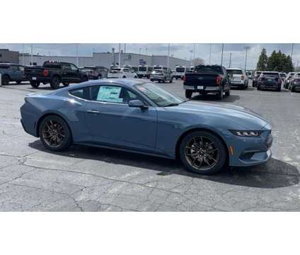 2024 Ford Mustang EcoBoost Premium is a Blue 2024 Ford Mustang EcoBoost Car for Sale in Appleton WI