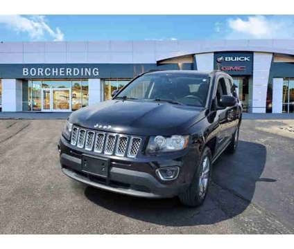 2015 Jeep Compass High Altitude Edition is a Black 2015 Jeep Compass High Altitude Car for Sale in Cincinnati OH