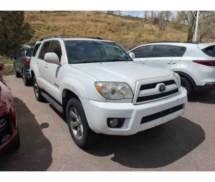 2007 Toyota 4Runner Limited is a White 2007 Toyota 4Runner Limited Car for Sale in Colorado Springs CO