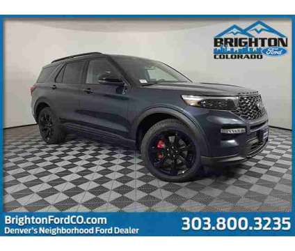 2024 Ford Explorer ST is a Blue 2024 Ford Explorer Car for Sale in Brighton CO
