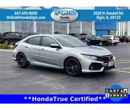 2019 Honda Civic Sport is a Silver 2019 Honda Civic Sport Car for Sale in Elgin IL