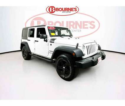 2018UsedJeepUsedWrangler UnlimitedUsed4x4 is a White 2018 Jeep Wrangler Unlimited Car for Sale in South Easton MA