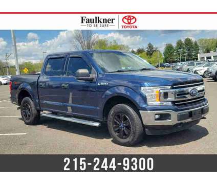 2018 Ford F-150 XLT is a Blue 2018 Ford F-150 XLT Car for Sale in Trevose PA