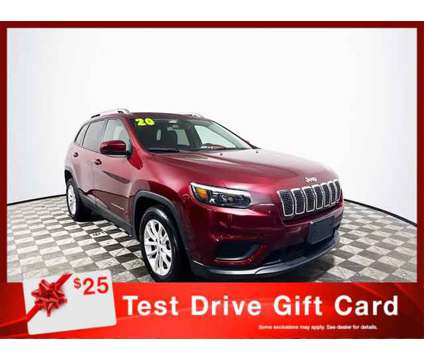 2020 Jeep Cherokee Latitude is a Red 2020 Jeep Cherokee Latitude Car for Sale in Tampa FL