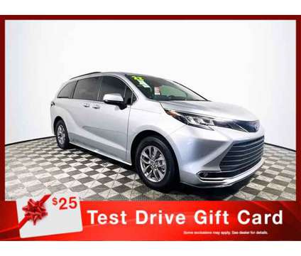 2022 Toyota Sienna XLE is a Silver 2022 Toyota Sienna XLE Car for Sale in Tampa FL
