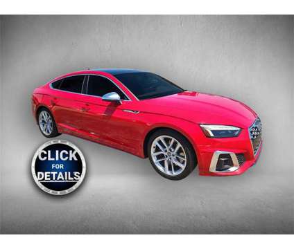 2020 Audi S5 Sportback Premium Plus is a Red 2020 Audi S5 4.2 quattro Car for Sale in Lubbock TX