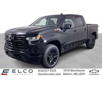 2024 Chevrolet Silverado 1500 RST is a Black 2024 Chevrolet Silverado 1500 Car for Sale in Ballwin MO