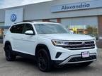 2022 Volkswagen Atlas White, 34K miles