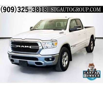 2021 Ram 1500 Big Horn/Lone Star is a White 2021 RAM 1500 Model Big Horn Car for Sale in Montclair CA