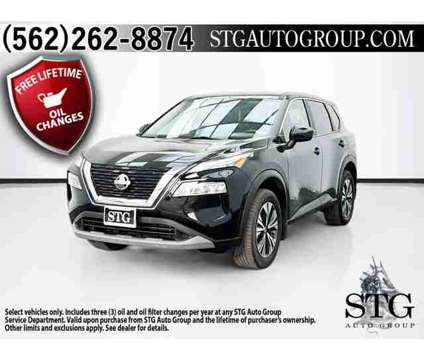 2023 Nissan Rogue SV is a Black 2023 Nissan Rogue SV SUV in Bellflower CA