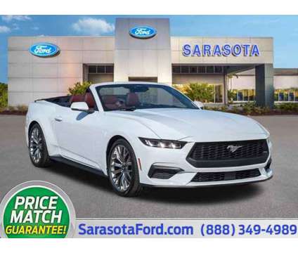 2024 Ford Mustang EcoBoost is a White 2024 Ford Mustang EcoBoost Car for Sale in Sarasota FL