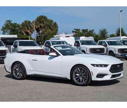 2024 Ford Mustang EcoBoost is a White 2024 Ford Mustang EcoBoost Car for Sale in Sarasota FL