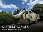 2018 Grand Design Solitude 375 RES 37ft