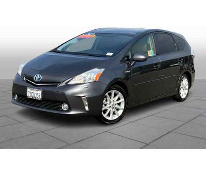 2014UsedToyotaUsedPrius VUsed5dr Wgn is a Grey 2014 Toyota Prius v Car for Sale in Folsom CA