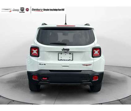 2020UsedJeepUsedRenegadeUsed4x4 is a White 2020 Jeep Renegade Car for Sale in Danbury CT