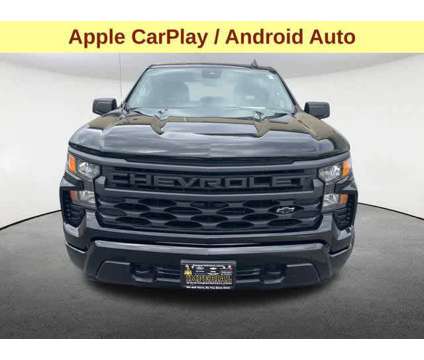 2023UsedChevroletUsedSilverado 1500Used4WD Crew Cab 147 is a Black 2023 Chevrolet Silverado 1500 Custom Truck in Mendon MA