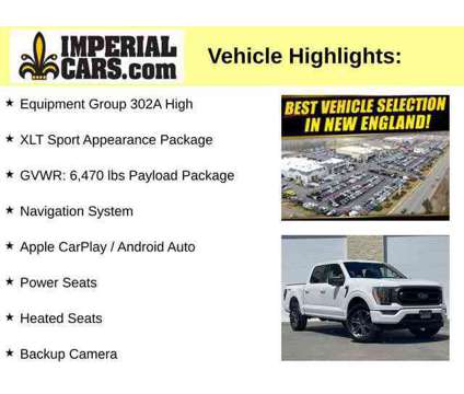 2023UsedFordUsedF-150Used4WD SuperCrew 5.5 Box is a White 2023 Ford F-150 XLT Truck in Mendon MA