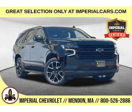 2023UsedChevroletUsedTahoeUsed4WD 4dr is a Black 2023 Chevrolet Tahoe 1500 4dr SUV in Mendon MA