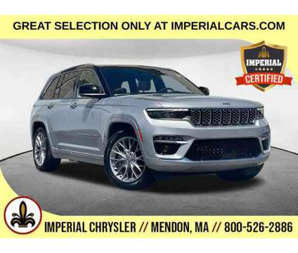 2023UsedJeepUsedGrand CherokeeUsed4x4 is a Silver 2023 Jeep grand cherokee Summit SUV in Mendon MA