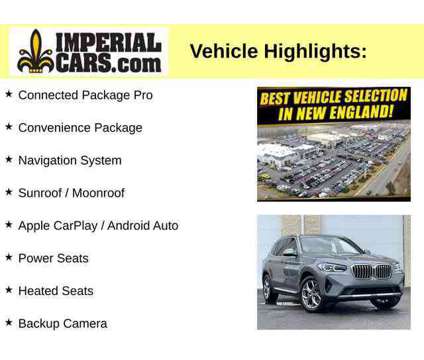 2023UsedBMWUsedX3UsedSports Activity Vehicle is a Grey 2023 BMW X3 xDrive30i Car for Sale in Mendon MA