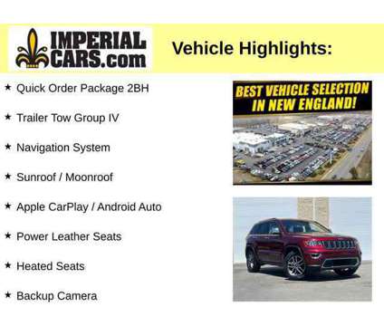 2021UsedJeepUsedGrand CherokeeUsed4x4 is a Red 2021 Jeep grand cherokee Limited Car for Sale in Mendon MA