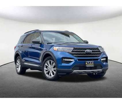 2021UsedFordUsedExplorerUsed4WD is a Blue 2021 Ford Explorer XLT Car for Sale in Mendon MA