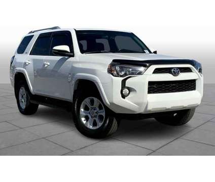2018UsedToyotaUsed4RunnerUsed4WD (Natl) is a White 2018 Toyota 4Runner Car for Sale in Albuquerque NM
