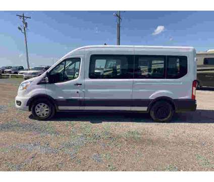 2021UsedFordUsedTransit PassengerUsedT-350 148 Med Roof RWD is a White 2021 Ford Transit Car for Sale in Guthrie OK