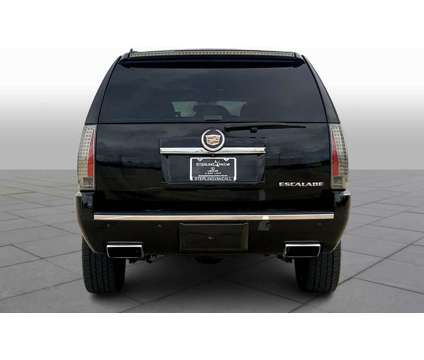 2013UsedCadillacUsedEscaladeUsed2WD 4dr is a Black 2013 Cadillac Escalade Car for Sale in Houston TX
