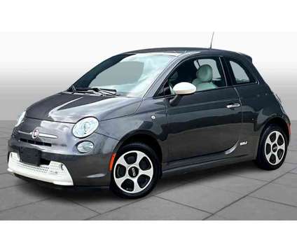 2017UsedFIATUsed500eUsedHatch is a Grey 2017 Fiat 500e Car for Sale in Stafford TX