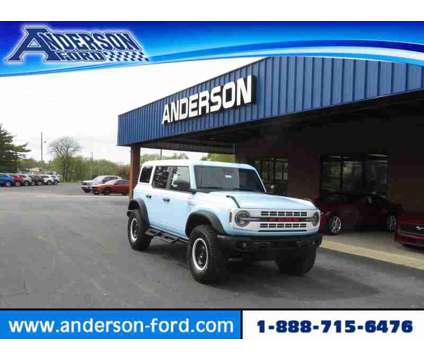 2024NewFordNewBroncoNew4 Door Advanced 4x4 is a Blue 2024 Ford Bronco Car for Sale in Clinton IL