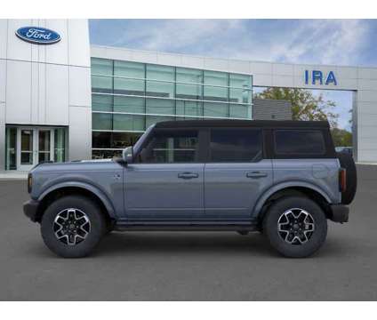 2024NewFordNewBroncoNew4 Door 4x4 is a Blue, Grey 2024 Ford Bronco Car for Sale in Auburn MA