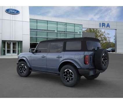 2024NewFordNewBroncoNew4 Door 4x4 is a Blue, Grey 2024 Ford Bronco Car for Sale in Auburn MA