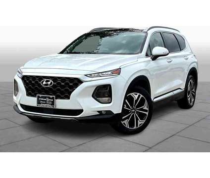 2019UsedHyundaiUsedSanta Fe is a White 2019 Hyundai Santa Fe Car for Sale in Houston TX