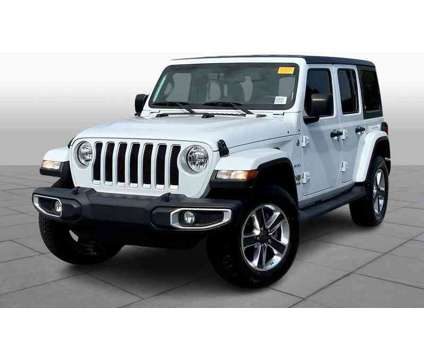 2019UsedJeepUsedWrangler UnlimitedUsed4x4 is a White 2019 Jeep Wrangler Unlimited Sahara Car for Sale in Columbus GA