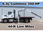 2013 Freightliner 108SD 12FT DUMP FLATBED KNUCKLE CRANE TRUCK - Bluffton,Ohio