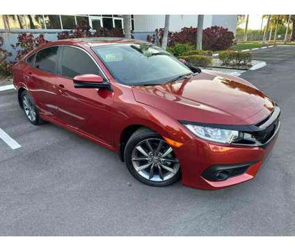 2019 Honda Civic for sale is a Orange 2019 Honda Civic Car for Sale in North Lauderdale FL
