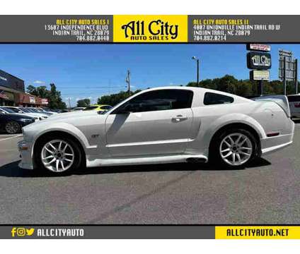 2007 Ford Mustang for sale is a White 2007 Ford Mustang Car for Sale in Indian Trail NC