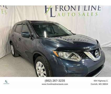 2016 Nissan Rogue for sale is a Blue 2016 Nissan Rogue Car for Sale in Corinth MS