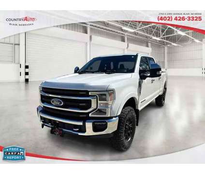 2021 Ford F350 Super Duty Crew Cab for sale is a White 2021 Ford F-350 Super Duty Car for Sale in Blair NE